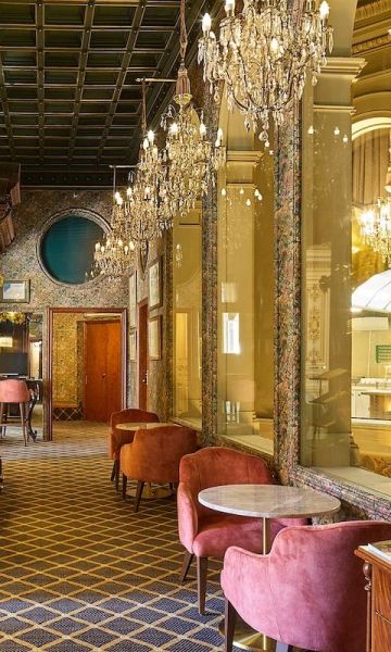 Interior del Continental Palacete
