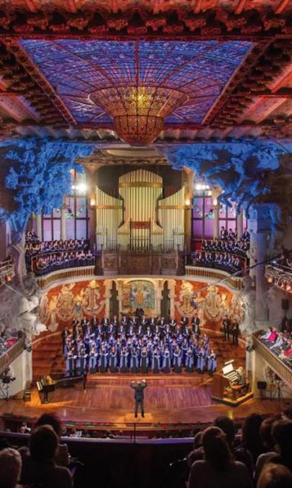 El Palau de la Música ple