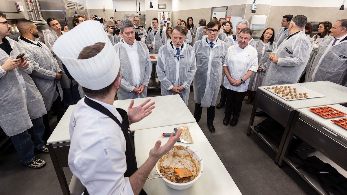 Visita al Barcelona Culinary Hub con Salvador Illa