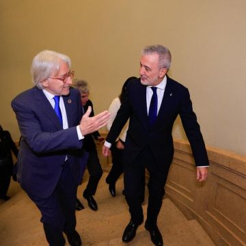 Josep Sánchez Llibre i Jaume Collboni