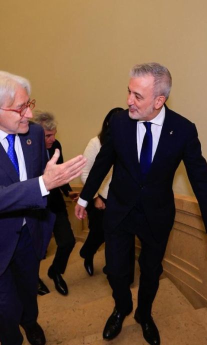 Josep Sánchez Llibre i Jaume Collboni
