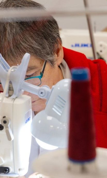 Taller de costura de la Fundació Roure