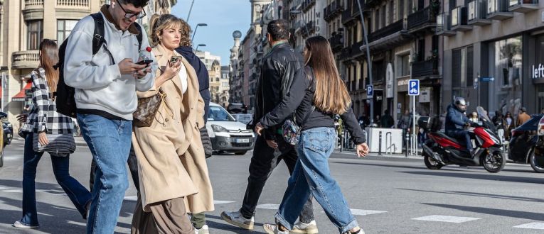 Turistas en Barcelona por Àngel Bravo Turistas en Barcelona por Àngel Bravo