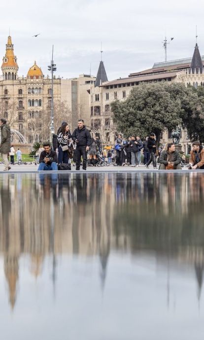 Plaça Catalunya per Àngel Bravo