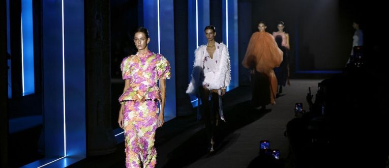 Desfilada de Inma Linares © 080 Barcelona Fashion
