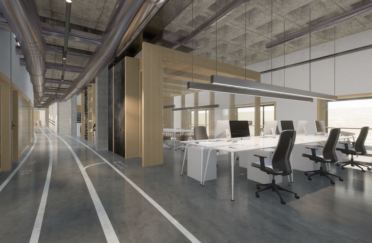 Render incubadora startups Estadi Olímpic