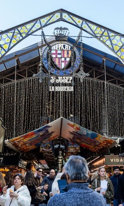 Entrada al mercat de La Boqueria. © Àngel Bravo Entrada al mercat de La Boqueria. © Àngel Bravo