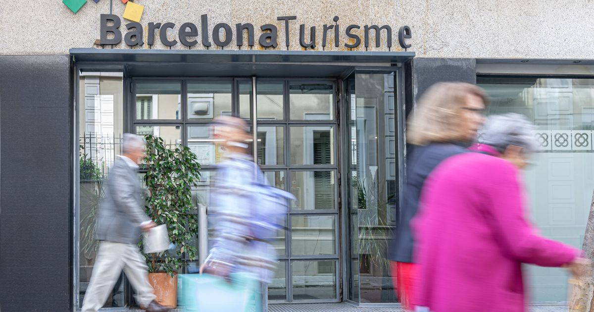 Jordi Clos a punt d'entrar a Turisme de Barcelona © Àngel Bravo