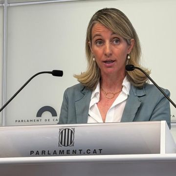 Maite Esteve al Parlament