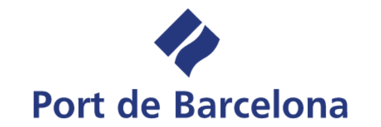 Logo Port de Barcelona blau