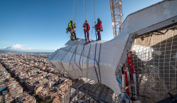 Les obres de la Sagrada Família