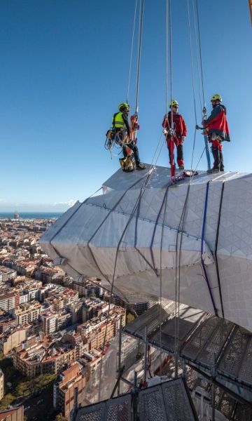 Les obres de la Sagrada Família Les obres de la Sagrada Família