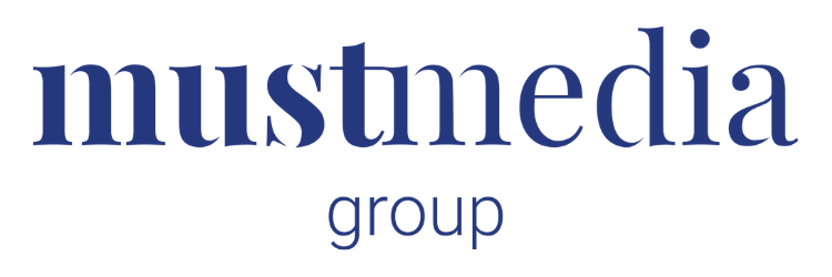 Logo mustmedia blau