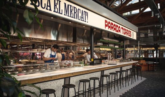Parada Torres, el nou bar de mercat impulsat pels germans Torres i Pantea Group.