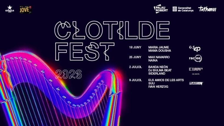 El Clotilde Fest 2026 torna a oferir concerts de franc al Palau Robert