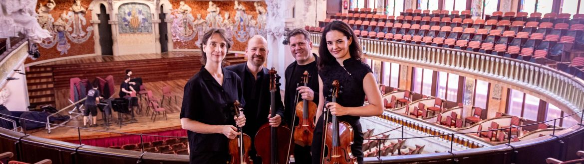 El Quartet Casals actuarà al Palau de la Música el 9 de juny. ©Àngel Bravo El Quartet Casals actuarà al Palau de la Música el 9 de juny. ©Àngel Bravo