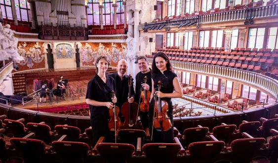 El Quartet Casals actuarà al Palau de la Música el 9 de juny. ©Àngel Bravo El Quartet Casals actuarà al Palau de la Música el 9 de juny. ©Àngel Bravo