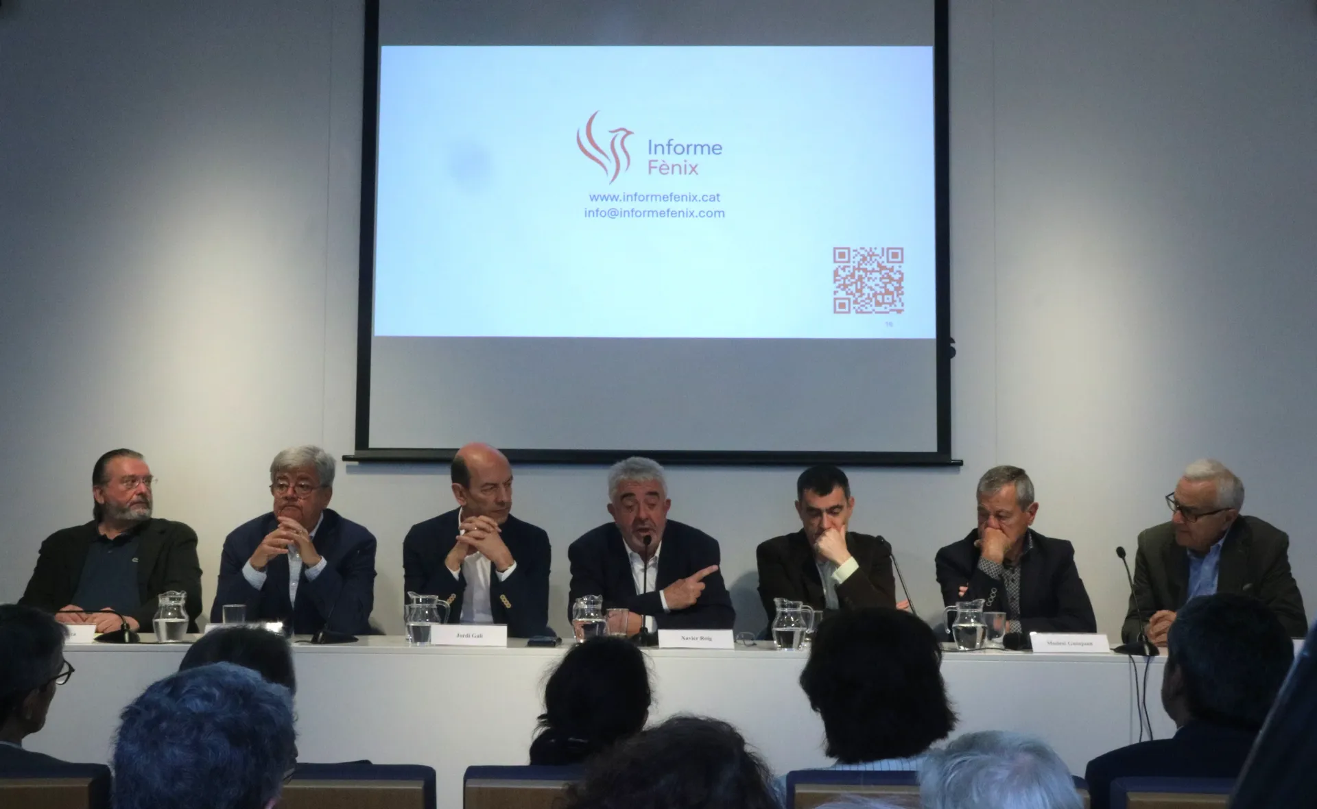 Presentació de l'Informe Fènix (ACN/Andrea Salazar) Presentació de l'Informe Fènix (ACN/Andrea Salazar)
