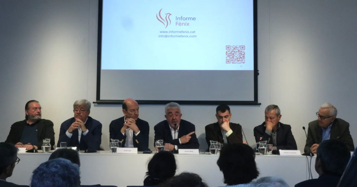 Presentació de l'Informe Fènix (ACN/Andrea Salazar) Presentació de l'Informe Fènix (ACN/Andrea Salazar)