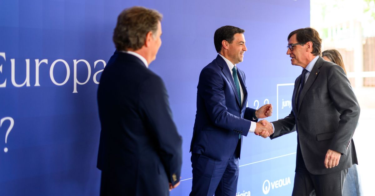 Salvador Illa a la seva arribada a la Reunió Anual. © Cercle d'Economia