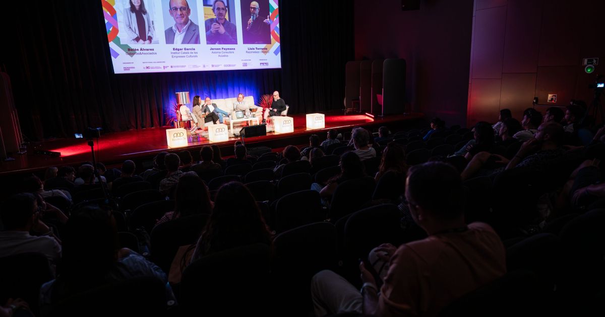 L'Auditori del CCCB va acollir aquesta i altres ponències © Hara Amorós L'Auditori del CCCB va acollir aquesta i altres ponències © Hara Amorós