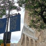 La Sagrada Família, preparada per a la visita del Papa