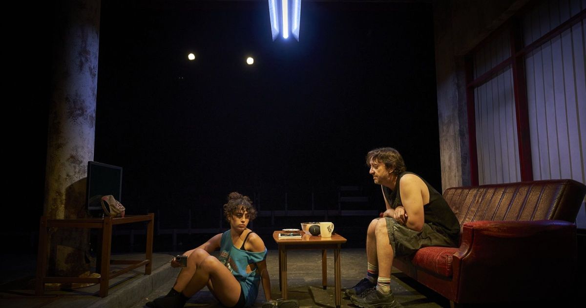 Joan Carreras i Maria Morera en una escena de l'obra. ©David Ruano Joan Carreras i Maria Morera en una escena de l'obra. ©David Ruano