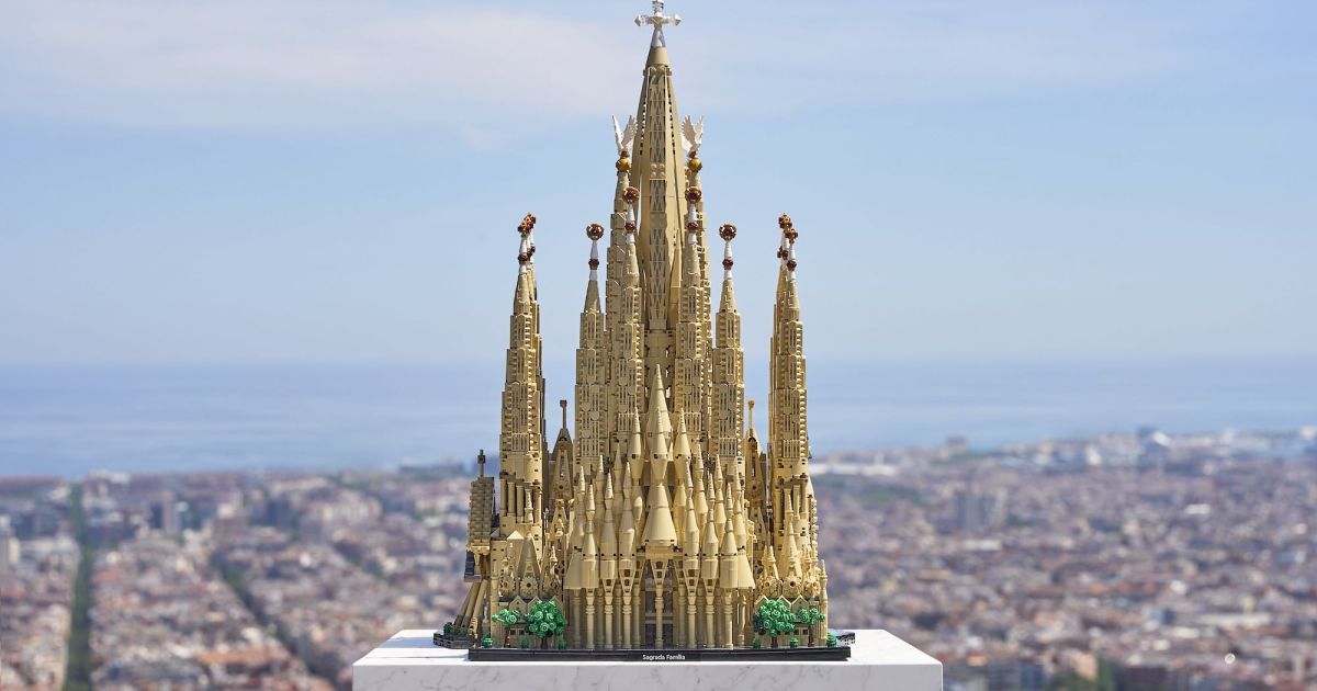 El set de Lego de la Sagrada Familia El set de Lego de la Sagrada Familia