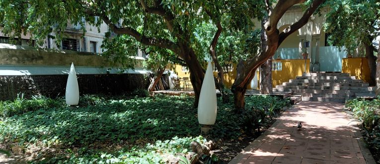 El jardí del Petit Palace Boqueria Garden, un dels secrets més ben guardats de tota Barcelona. © Xavi Casinos El jardí del Petit Palace Boqueria Garden, un dels secrets més ben guardats de tota Barcelona. © Xavi Casinos