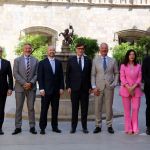 Anunci de la inversió d'OQC al Palau de la Generalitat. © Andrea Salazar / ACN