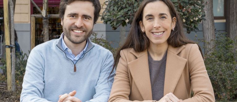 Ferran Ballard i Alejandra Scherk, fundadors de The Brain School. © Carlos Ruiz