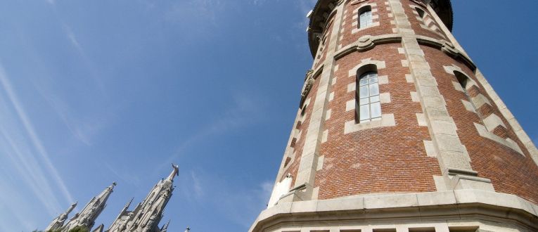 La Torre de les aigües del Tibidabo, un dels espais que es podrà visitar aquest cap de setmana. © 48H Open House