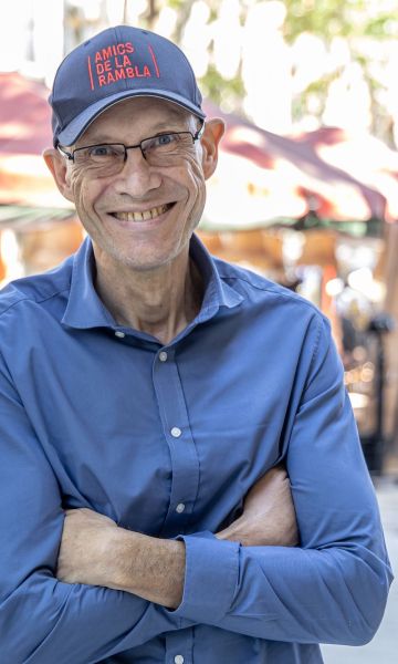 Àlex Balletbò, president d'Amics de la Rambla. © Àngel Bravo
