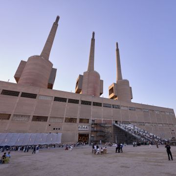 Una de les activitats del Congrés Mundial d'Arquitetura a les Tres Xemeneies. © UIA Una de les activitats del Congrés Mundial d'Arquitetura a les Tres Xemeneies. © UIA