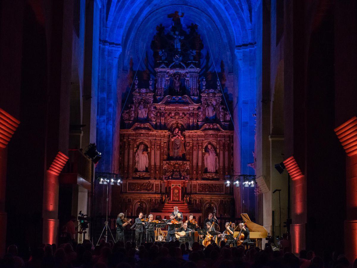 Al Monestir de Santes Creus, a l’Alt Camp, se celebra el Festival Jordi Savall.AgènciaCatalanaPatrimoniCultural