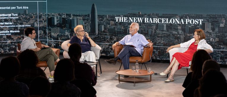 Moments Estel·lars 'La Barcelona de l'alcalde Maragall', amb Toni Aira, Montserrat Tura, Oriol Nel·lo i Custodia Moreno © Àngel Bravo - Moments Estel·lars 'La Barcelona de l'alcalde Maragall', amb Toni Aira, Montserrat Tura, Oriol Nel·lo i Custodia Moreno © Àngel Bravo -