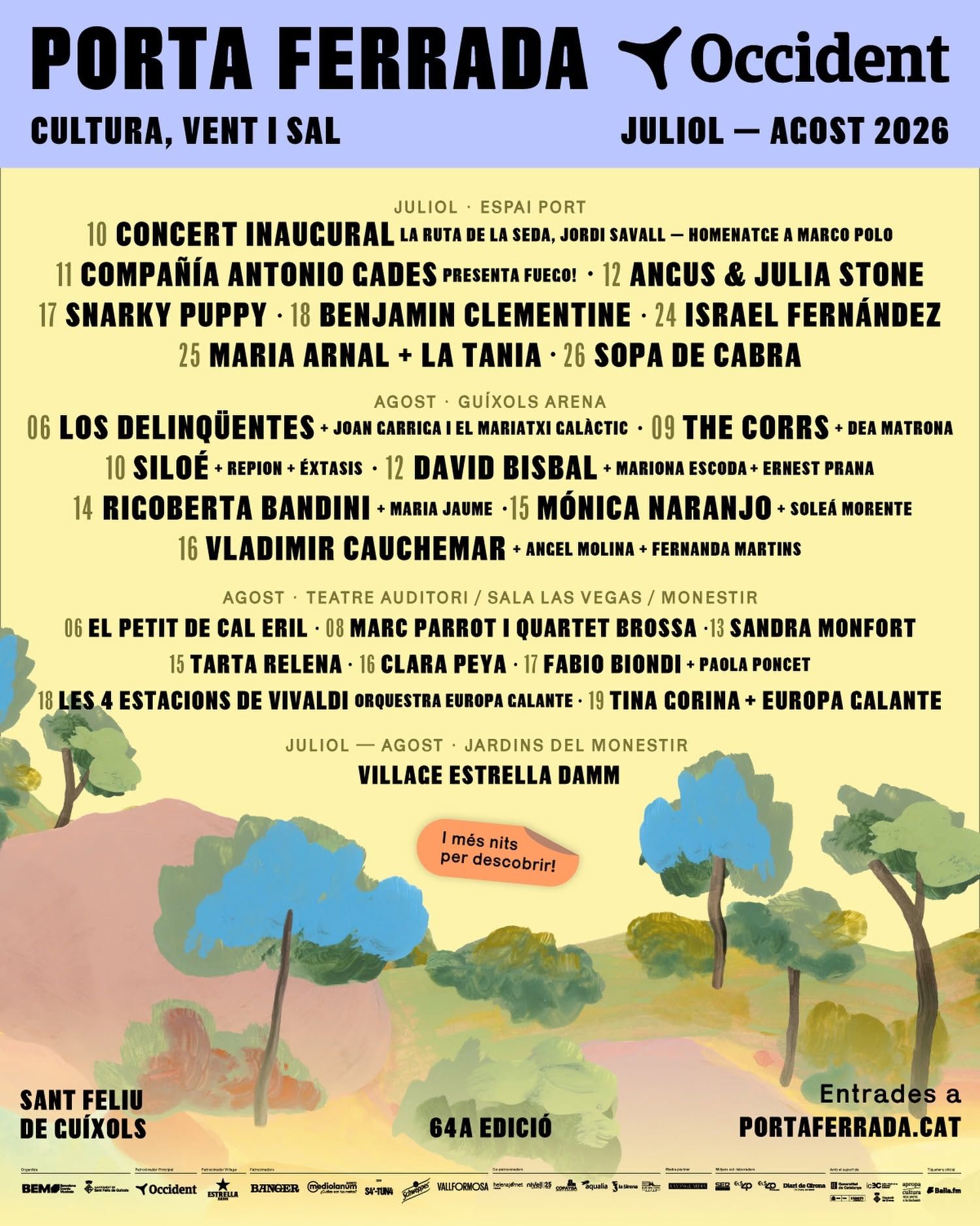 Cartell de Porta Ferrada 2026
