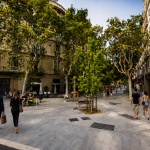 El carrer Consell de Cent, a Barcelona