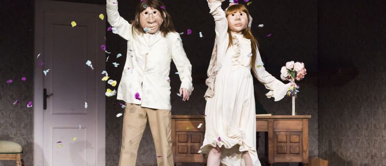'André y Dorine' és el primer espectacle de la Trilogia Kulunka al Condal ©Svend Andersen