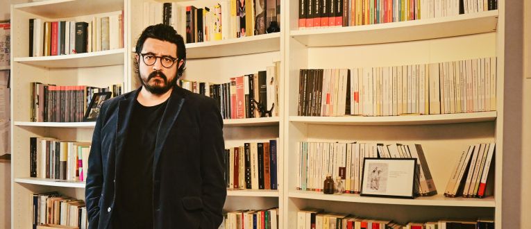 L'escriptor Eduardo Ruiz Sosa. © Yoh González L'escriptor Eduardo Ruiz Sosa. © Yoh González