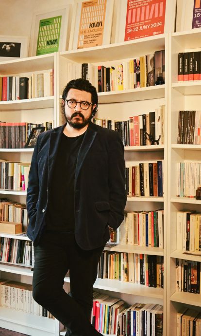 L'escriptor Eduardo Ruiz Sosa. © Yoh González