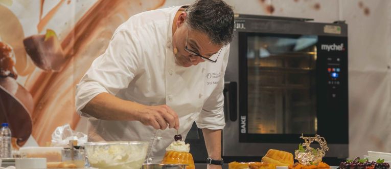 Oriol Balaguer a GastroDolç. Oriol Balaguer a GastroDolç.