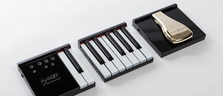 Pocket Piano està format per 87 peces distribuïdes en set mòduls. Pocket Piano està format per 87 peces distribuïdes en set mòduls.
