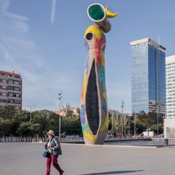 Escultura 'Dona i ocell', de Joan Miró © Elena Pastor