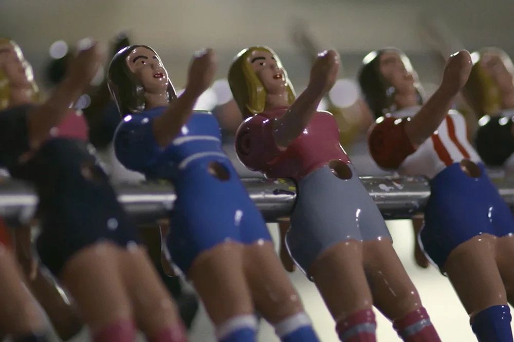 Model 'Ella' de RS Barcelona, la primera jugadora de futbolí Model 'Ella' de RS Barcelona, la primera jugadora de futbolí