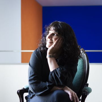 L'escriptora Ana Moya. © Míriam Gael