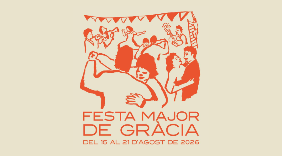 Cartell de les Festes de Gràcia 2026 Cartell de les Festes de Gràcia 2026