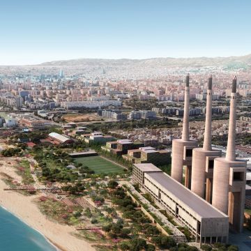 Imatge virtual del futur paisatge de Sant Adrià de Besòs. © LANDLAB Imatge virtual del futur paisatge de Sant Adrià de Besòs. © LANDLAB