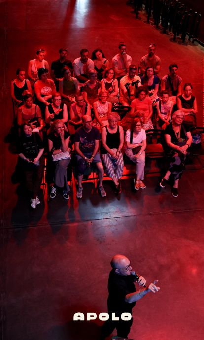 Aixi va ser la visita guiada a la Sala Apolo Aixi va ser la visita guiada a la Sala Apolo