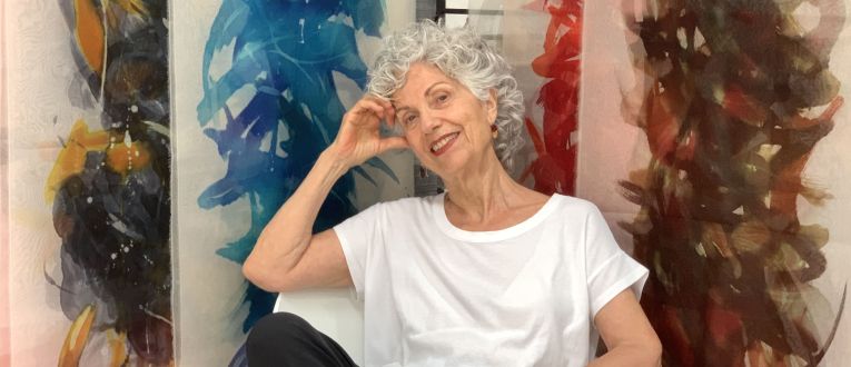 L'artista tèxtil Kima Guitart